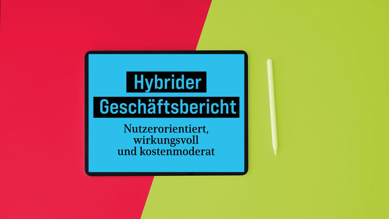 Der hybride Geschäftsbericht 1 Titelbild hybrid Geschaeftsbericht 2